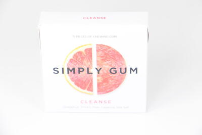 10 PACK Simply Gum Natural Chewing Gum CLEANSE Grapefruit 15 ct  BB 3/25 U20B