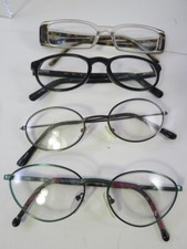 Vintage Lot of Used Ladies Eyeglass Frames Ray Ban E. Gordon, Arrow