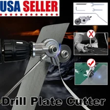 Electric Drill Shears Plate Cutter Attachment Metal Sheet Cutter Nibbler Saw US
