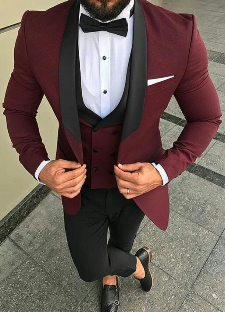 Red tuxedo hotsell jacket
