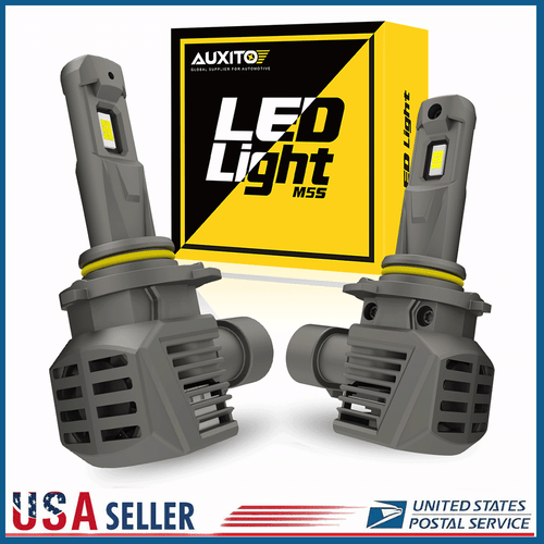 Auxito 9012 LED Headlight Bulbs kit 22000LM High Low Beam 6500K White Bright M5S - Picture 12 of 12