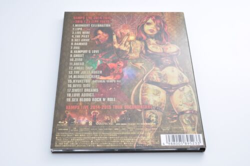 Vamps LIVE 2014-2015 Blu-ray First Limited Edition A L'Arc en Ciel hyde Japan - Picture 4 of 12