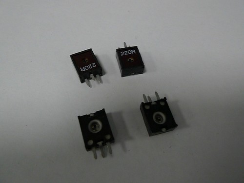 Pre Set Trim Pot Resistor Philips Enclosed Carbon Trimmers 2322 - Picture 27 of 95