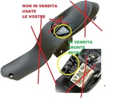 PULSANTE DESTRO ALZAVETRO PULSANTIERA LANCIA Y 1996/2003  INTERRUTTORE