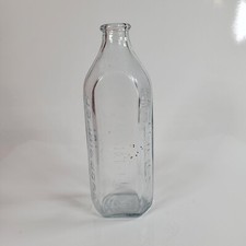 Tuffy Baby Bottle Victorian Translucent Blue Glass Bottle Vintage Nursing Bottle