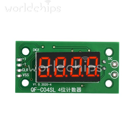 DC4-40V 0-9999 Electronic Digital Counter Module With Power Cut Memory Function - Picture 16 of 17