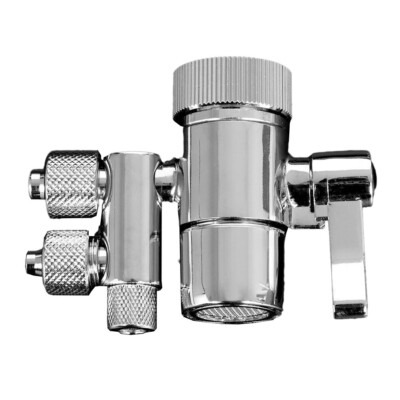 Water Filters purifiers Two Way Faucet Filter Diverter Valve 3/8in & 5/16in out