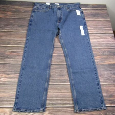 Denizen Levi's NEW NWT Mens 285 Relaxed 40x32 Medium Blue Denim Jeans Straight