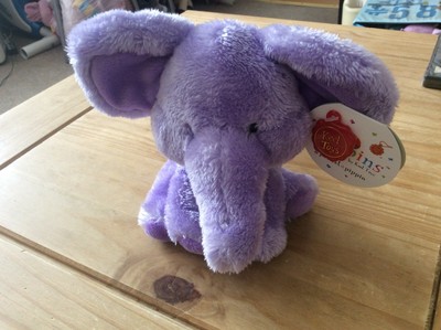 Cuddly Soft Toy Elephant: 0017-2 Pippins by Keel purple elephant | eBay