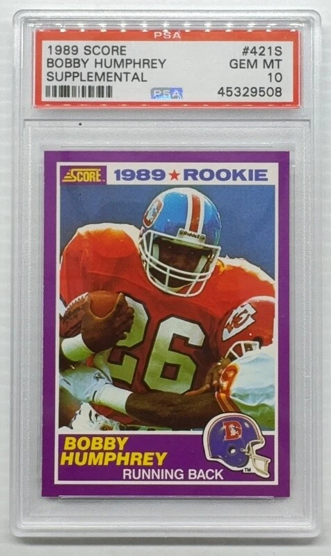 Bobby Humphrey trading card