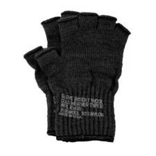 Genuine Issue Fingerless Glove Liner with Stamp, One Size