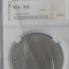 1901 Morgan Silver Dollar $1 MS 68 NGC Certified Philadelphia Mint