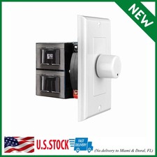 OSD 100W in Wall Volume Control Impedance Matching for Home Speakers, Rotary Kno