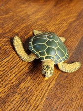 GREEN SEA TURTLE Animal Figurine Safari Ltd. toy Sea Life Collection