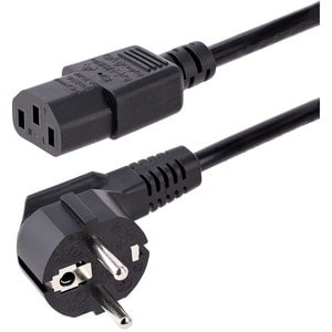Startech 1 m 3 Fuß Computer Netzkabel 18 AWG EU Schuko auf C13 Netzkabel 10 A 250 V B