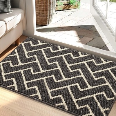 Dirt Trapper Doormat, Indoor Outdoor, 60x90 cm, Rutschfest, Waschbar, Schwarz