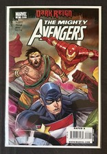 THE MIGHTY AVENGERS #22 EXTREMELY RARE NEWSSTAND VARIANT MARVEL COMICS 2009. (3)