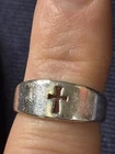 Vintage James Avery Artisan Jeweler Sterling 925 Silver Cross Ring 7.5