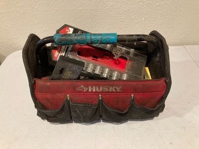 #ad Husky Tool Bag Full Of Tools Craftsman Wrenches Husky Milwaukee $149.99
