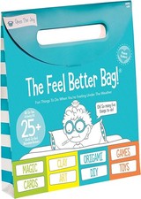 Open The Joy Feel Better Bag Kids Get Well Soon Gift Basket 25 Fun Activities -