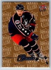 2007-08 Fleer Ultra Gold Medallion #143 Gilbert Brule Columbus Blue Jackets