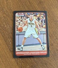 Sarunas Jasikevicius 2006-07 Bowman Chrome #107 Indiana Pacers