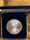 U.S. Mint 2018 American Eagle 1 oz Silver Uncirculated Coin with CASE
