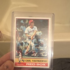 Topps 1976 Carl Yastrzemski Boston Red Sox Base Set #230 Major League Baseball