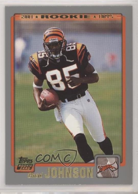 2001 Topps Chad Johnson #340 4gd