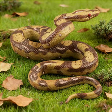 Garden Realistic Big Rubber Snake Lifelike Scary Prank Toy Joke Party Prop