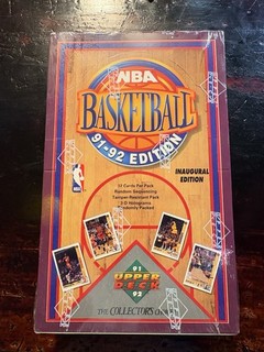 1991 92 Upper Deck Basketball Factory Sealed Box