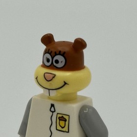 Lego Sandy Cheeks 3831 Light Bluish Gray Legs SpongeBob SquarePants Minifigure