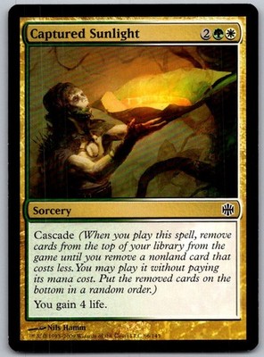 Captured Sunlight 66 Common Alara Reborn Magic: The Gathering Lightly Played