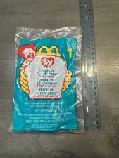 1999 McDonald  s Ty Teenie Beanie Baby Freckles the Leopard 1 New Sealed