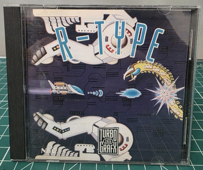 R-TYPE (Turbo Grafx 16, 1989) NEC - Tested/Working - Complete in Box - CIB RARE!