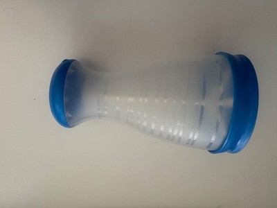 TUPPERWARE P23 Combi Plus Puderfee blau weiß Puderzucker Mühle Puderzuckermühle