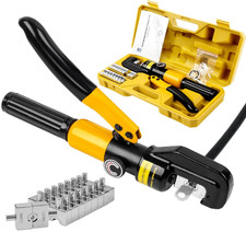 Prensa Hidráulica Crimpadora 10T 12AWG-2/0 c...