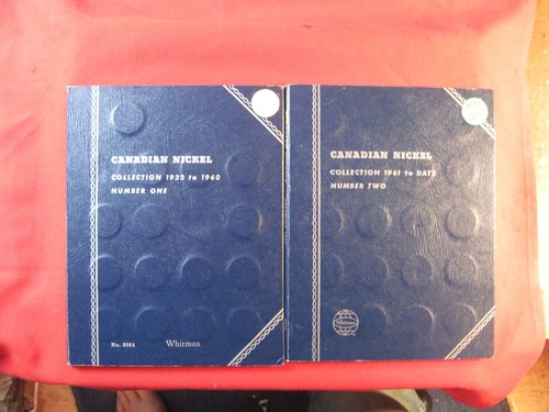 PARTIAL #1+#2 CANADA NICKEL/ 5 CENT COLLECTION  (#352E)