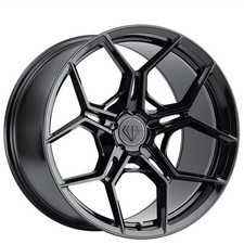 20x10/22x12 Blaque Diamond Wheels BD-F25 Gloss Black Flow Forged Rims (4pcs)