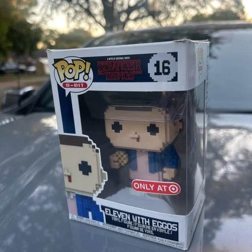 Funko Pop! 8-Bit: Stranger Things - Eleven - (w/ Eggos) (8-Bit) - Target...
