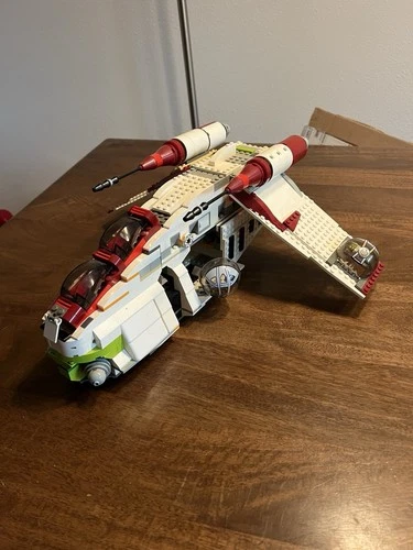 ENDEDLEGO Star Wars Republic Gunship 7163 In 2002 Used Retired