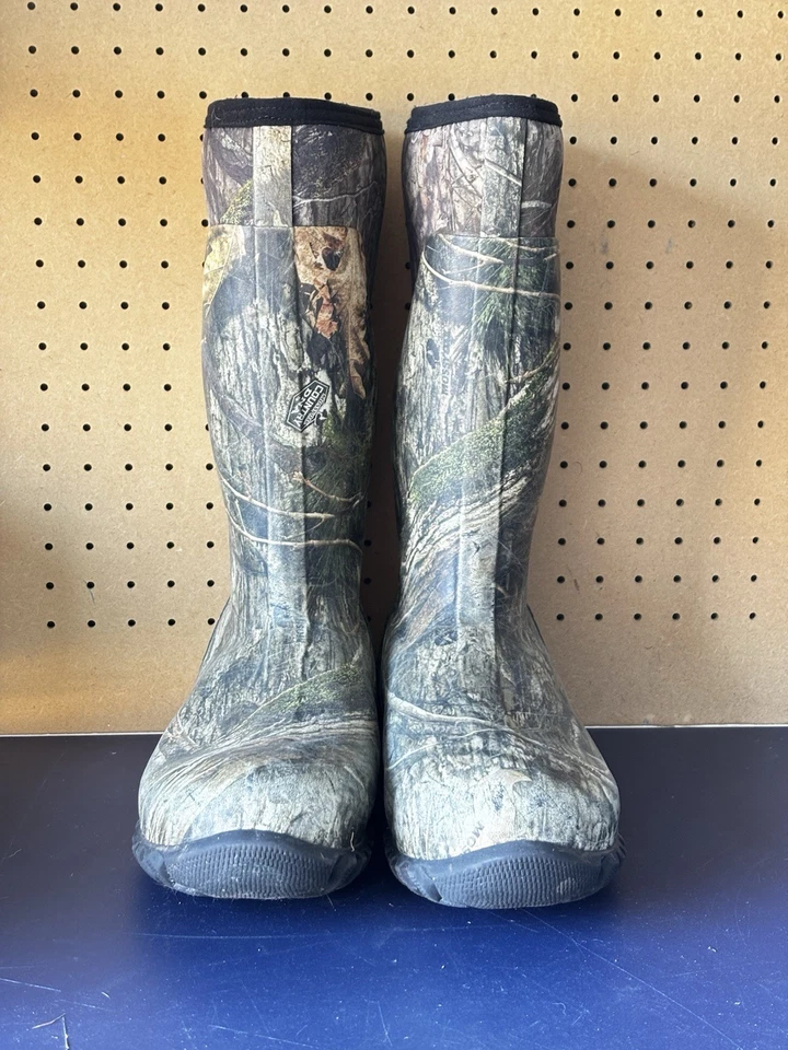 Size 13 Men’s Hunting Boots Mossy Oak Realtree Insulated Waterproof Camo - Image 2 of 4