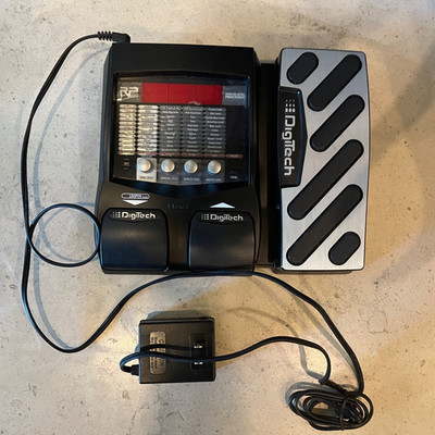 Digitech RP 255 Modeling Guitar processor with manual