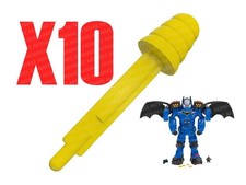 Imaginext Batman Batbot Xtreme Missiles Bullets 10-Pack Replacement Repro Part