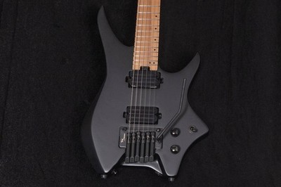 ギター HEX Guitars / N500P Black Electric Guitar HEX N500P Model Roasted Maple Black Headless with