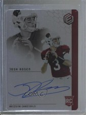 2018 Panini Elements RPS Rookie Signatures 86/99 Josh Rosen #73 Auto 00c9