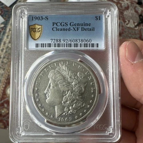 1903-S Morgan Dollar PCGS Cleaned-XF Detail Silver San Francisco KM#110