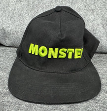 Disney Parks Monsters inc Mike Youth Adjustable Black Baseball Cap Hat NWT