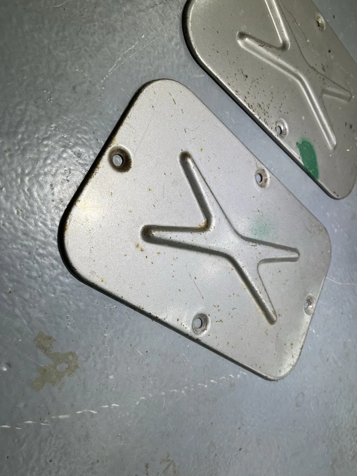 OEM Toyota Land Cruiser FJ40 Door Access Cover Panels pair 1970 1971 1969  panel - Image 2 of 4