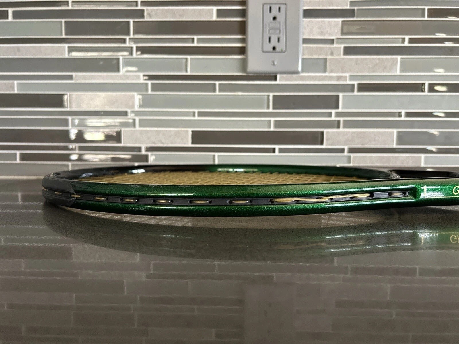 Prince Graphite II Oversize Tennis Racquet Racket Leather 4 5/8" Grip CLEAN ✅